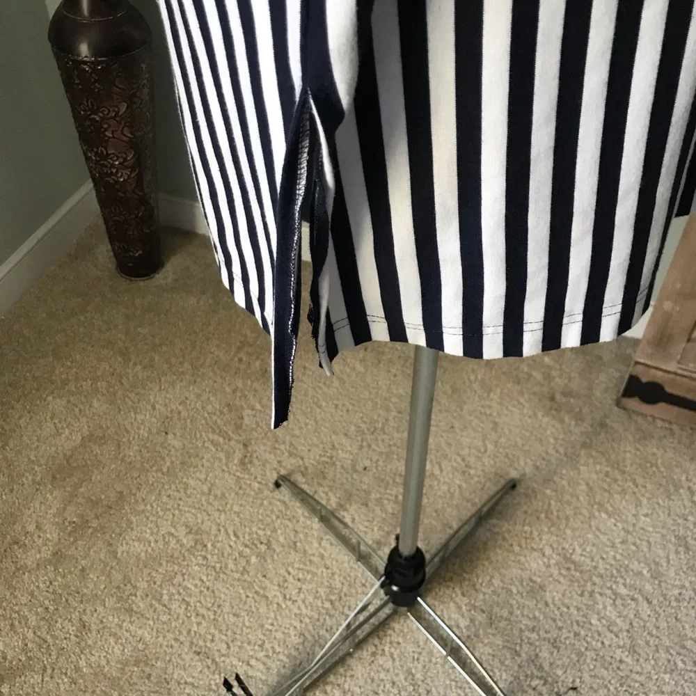 New York Style Stirpe Top Size S - Picture 4 of 6